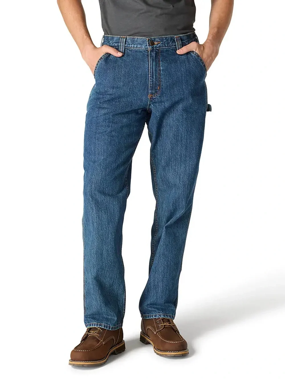 NWT Carhartt 382-83 Dungaree Fit Utility Jeans Relaxed Men's 32 X 30 Denim Loose